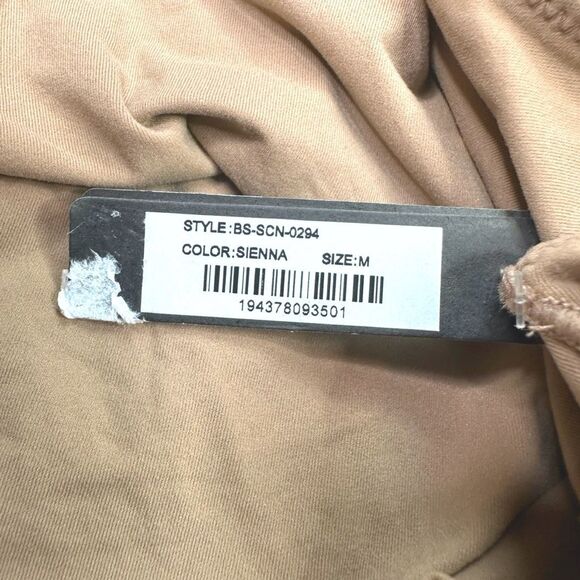 SKIMS Fits Everybody Square Neck Bodysuit - Size Medium - Sienna - Picture 6 of 6